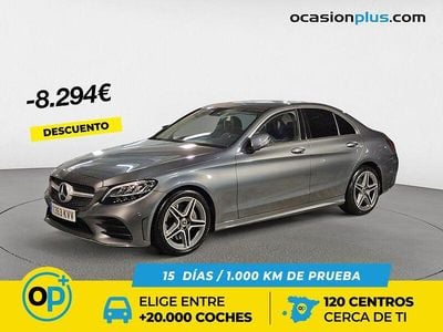 Gris / plata Usado 2019 Mercedes C300 Berlina | 30.250 € (Precio justo)