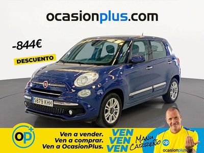 Usado Fiat 500L Lounge 95 CV (69 kW) 2018 Azul Monovolumen