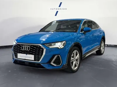 Usado Audi Q3 S-Line 150 CV (110 kW) 2020 Azul SUV