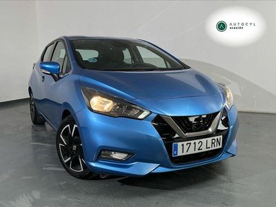 Usado Nissan Micra Acenta 92 CV (67 kW) 2021 Azul Berlina