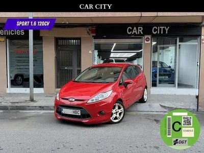 Usado Ford Fiesta Sport 120 HP (88 kW) 2011 Vermelho Citadino