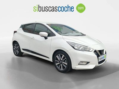 Usado Nissan Micra Acenta 92 CV (67 kW) 2017 Gris/plata Utilitario