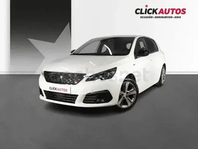 Usado Peugeot 308 GT 130 CV (95 kW) 2021 Blanco Berlina