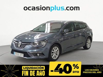 Gris Usado 2017 Renault Mégane GrandTour Zen Familiar | 11.990 € (Un poco caro)