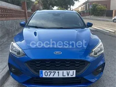 Usado Ford Focus ST-Line X 125 CV (91 kW) 2021 Azul Berlina