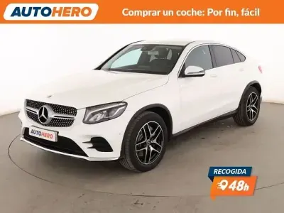 Usado Mercedes GLC250 AMG line 205 CV (150 kW) 2018 Blanco SUV