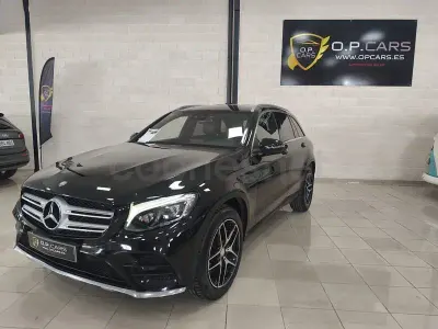 Usado Mercedes GLC250 AMG line 204 CV (150 kW) 2016 Negro SUV