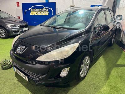 Negro Usado 2008 Peugeot 308 SW Sport Familiar | 2700 €