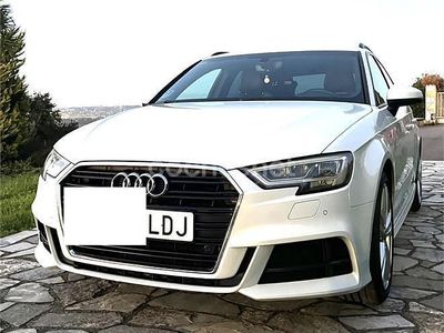 Usado Audi A3 S-Line 150 CV (110 kW) 2019 Blanco Berlina