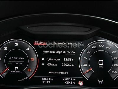 Usado Audi A6 231 CV (169 kW) 2019 Negro Familiar