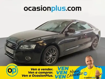 Usado Audi A5 S-Line 180 CV (132 kW) 2009 Negro Coupe