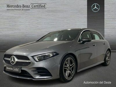 Gris Usado 2020 Mercedes A200 AMG line Berlina | 28.900 €