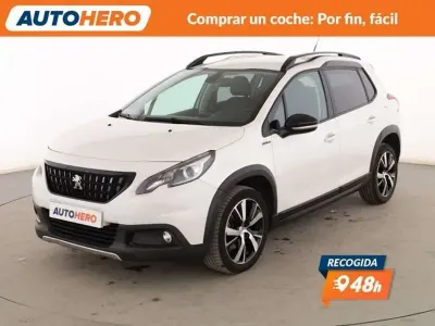 Usado Peugeot 2008 GT-line 120 CV (88 kW) 2017 Blanco SUV