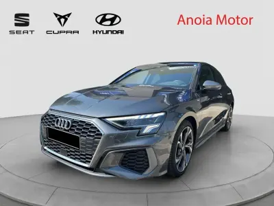 Usado Audi A3 S-Line 150 CV (110 kW) 2021 Gris Berlina
