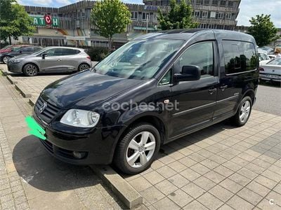 Negro Usado 2008 VW Caddy Maxi Life Life Monovolumen | 8000 €