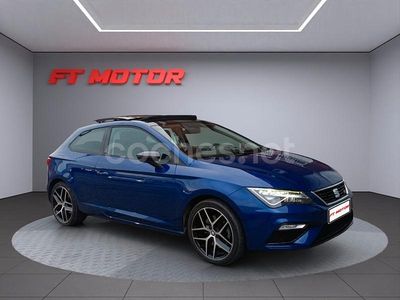 Azul Usado 2017 Seat Leon FR Berlina | 15.999 € (Precio justo)
