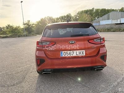 Usado Kia Ceed GT GT 204 CV (150 kW) 2020 Naranja Berlina