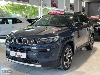 Usado Jeep Compass Limited 130 CV (95 kW) 2022 Azul SUV
