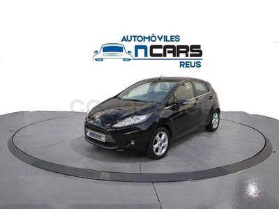 Usado Ford Fiesta Titanium 90 CV (66 kW) 2009 Negro Utilitario