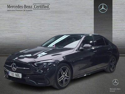 Usado Mercedes C220 AMG line 200 CV (147 kW) 2025 Gris grafito Berlina