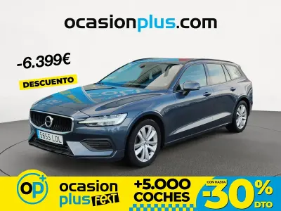 Brugt Volvo V60 Momentum 190 HK (139 kW) 2019 Blå Stationcar