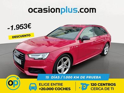 Rojo Usado 2018 Audi A4 S-Line Familiar | 21.490 € (Un poco caro)