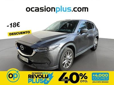 Usado Mazda CX-5 150 CV (110 kW) 2019 Gris SUV