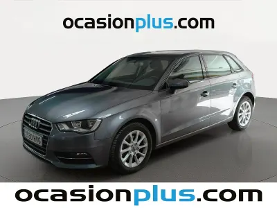 Usado Audi A3 Sportback 105 CV (77 kW) 2014 Gris Utilitario