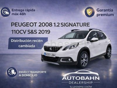 Usado Peugeot 2008 Signature Sky 110 CV (80 kW) 2019 Blanco SUV