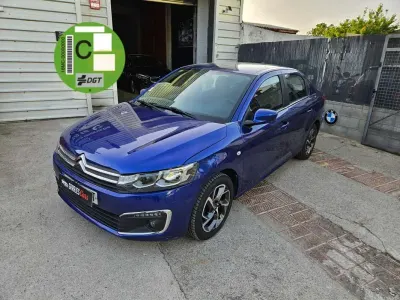 Begagnad Citroën C-Elysee I Shine 99 HK (72 kW) 2017 Blå Sedan