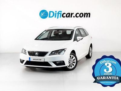 Usado Seat Leon ST 116 CV (85 kW) 2017 Blanco Familiar