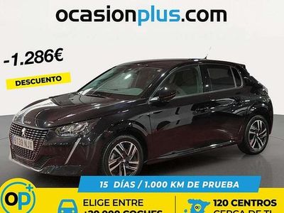 Usado Peugeot 208 Allure 102 CV (75 kW) 2023 Negro Utilitario