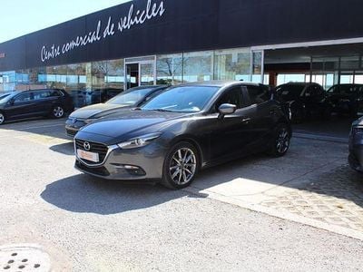 Usado Mazda 3 150 CV (110 kW) 2018 Gris Berlina