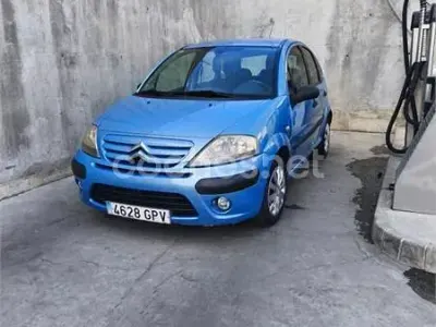 Käytetty Citroën C3 75 HP (55 kW) 2009 Sininen Sedan