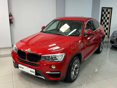 Begagnad BMW X4 xLine 190 HK (139 kW) 2016 Röd SUV