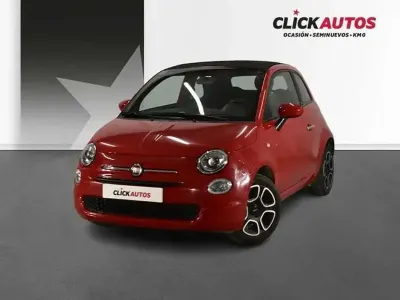 Usado Fiat 500 Club 71 CV (52 kW) 2023 Rojo Descapotable