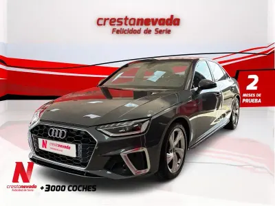 Usado Audi A4 S-Line 204 CV (150 kW) 2022 Gris / plata Berlina