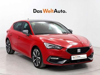 Usado Seat Leon FR 150 CV (110 kW) 2020 Rojo Utilitario