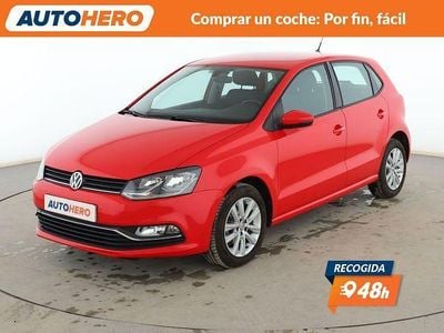 Usado VW Polo Advance 90 CV (66 kW) 2015 Rojo Berlina