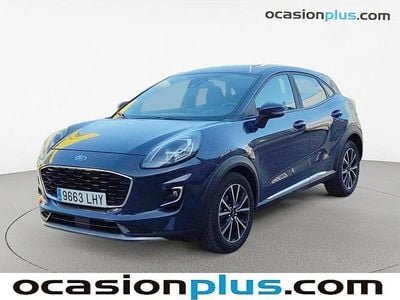 Azul Usado 2020 Ford Puma Titanium SUV | 14.264 € (Precio justo)