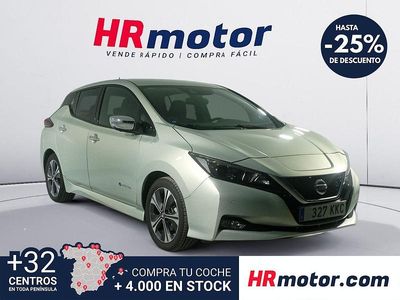 Usado Nissan Leaf N-Connecta 110 kW (150 CV) 2018 Gris Utilitario