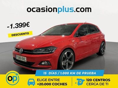Rojo Usado 2018 VW Polo Sportline | 15.390 € (Precio justo)