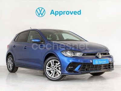 Usado VW Polo R-line 110 CV (80 kW) 2024 Azul Berlina