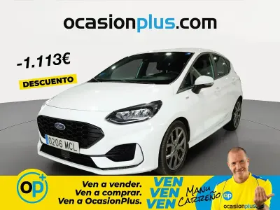 Usado Ford Fiesta ST-Line 125 CV (91 kW) 2022 Blanco Utilitario