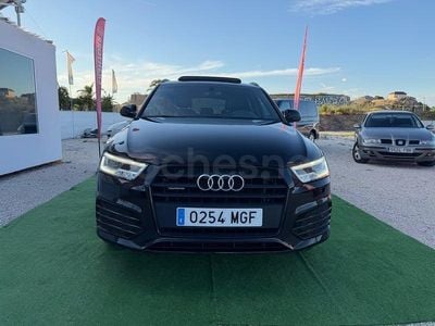 Usado Audi Q3 Premium 150 CV (110 kW) 2016 Negro SUV