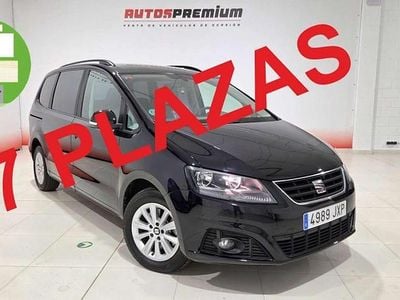 Usado Seat Alhambra Reference 150 CV (110 kW) 2017 Negro Monovolumen