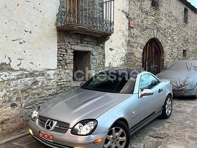 Usado Mercedes SLK230 193 CV (141 kW) 1998 Gris / plata Descapotable