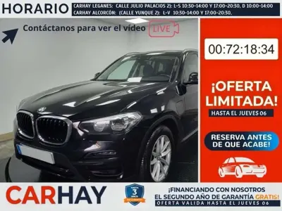 Usado BMW X3 184 CV (135 kW) 2021 Negro SUV