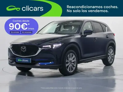 Usado Mazda CX-5 165 CV (121 kW) 2021 Azul SUV