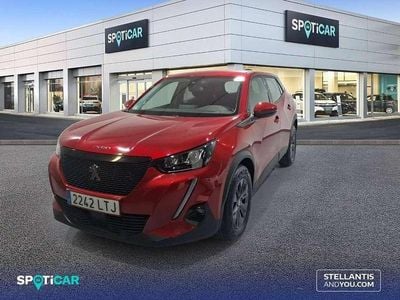 Usado Peugeot 2008 Active 101 CV (74 kW) 2021 Rojo SUV